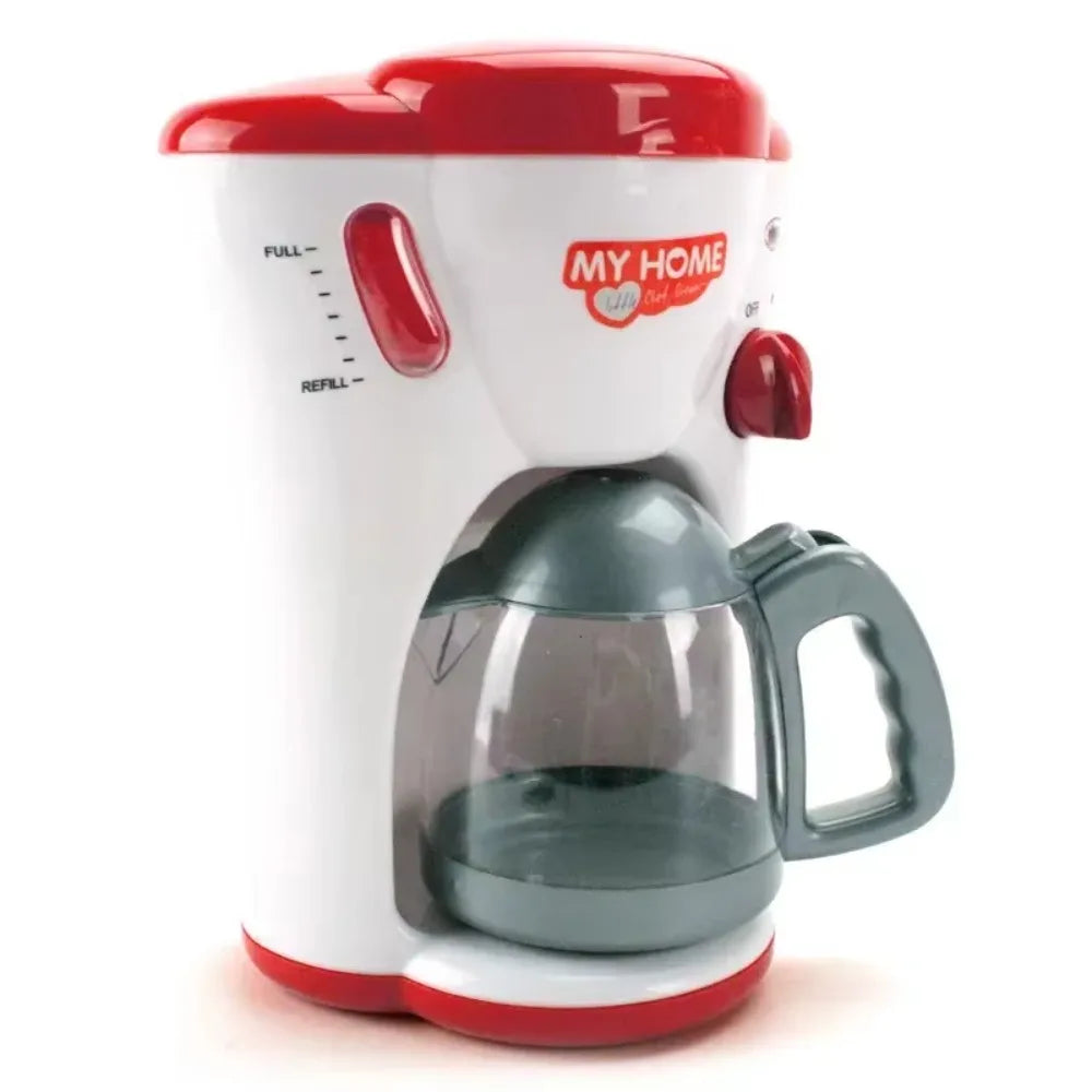 Electrodomésticos de cocina, juguetes, juego de cocina para niños, juego de cocina, accesorios para casa de muñecas, licuadora, cafetera, máquina mezcladora, tostadora