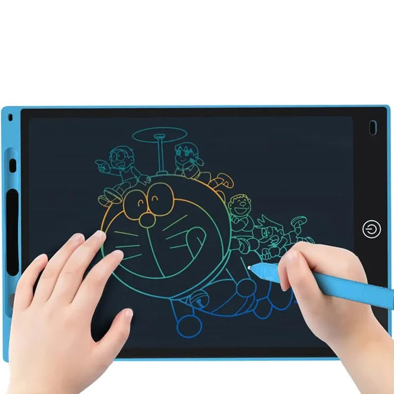 Tableta de escritura LCD de varios tamaños para niños, tablero de dibujo reutilizable de 6,5/8,5/10/12 pulgadas, protección ocular, bloqueo y borrado, regalo educativo
