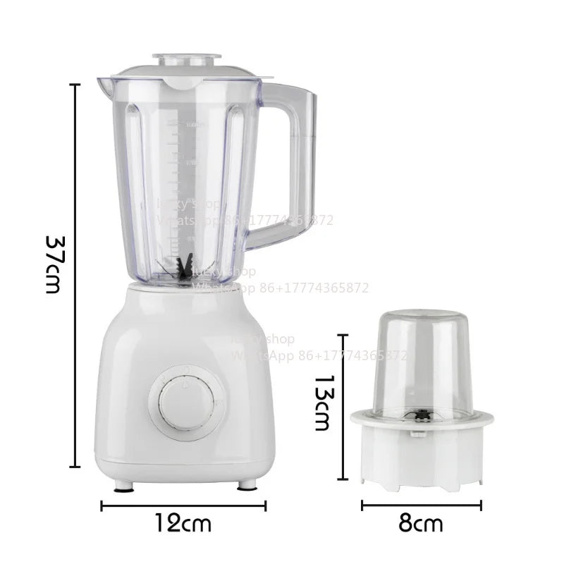 Exprimidor de Frutas Multifuncional de 1.5L 110V/220V, Exprimidor Automático de Frutas y Verduras