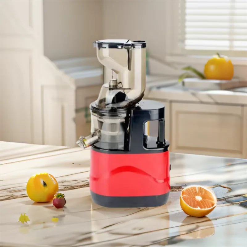 Extractor de Jugos Centrífugo de Boca Ancha para Frutas, Exprimidor Compacto, Máquina para Hacer Jugos, Exprimidor de Jugos Frescos, Fácil de Limpiar