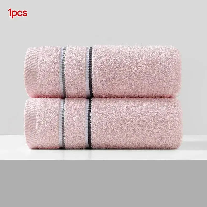 Toallas de algodón puro para el hogar, suaves y absorbentes, de secado súper rápido, para baño, dormitorio estudiantil y hotel.