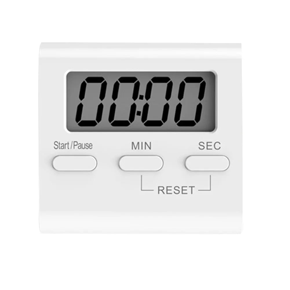 Temporizador de cocina Digital, LCD magnético, cuenta atrás Manual, temporizador de cocina, utensilios de cocina mecánicos