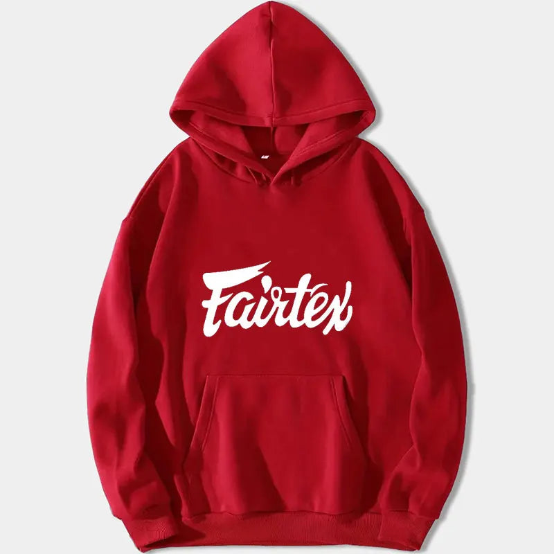 Fairtex Tailandia Sudadera con capucha Muay Thai Kickboxing ropa deportiva Casual Unisex Otoño Invierno suelta moda urbana Hipster Sudadera con capucha