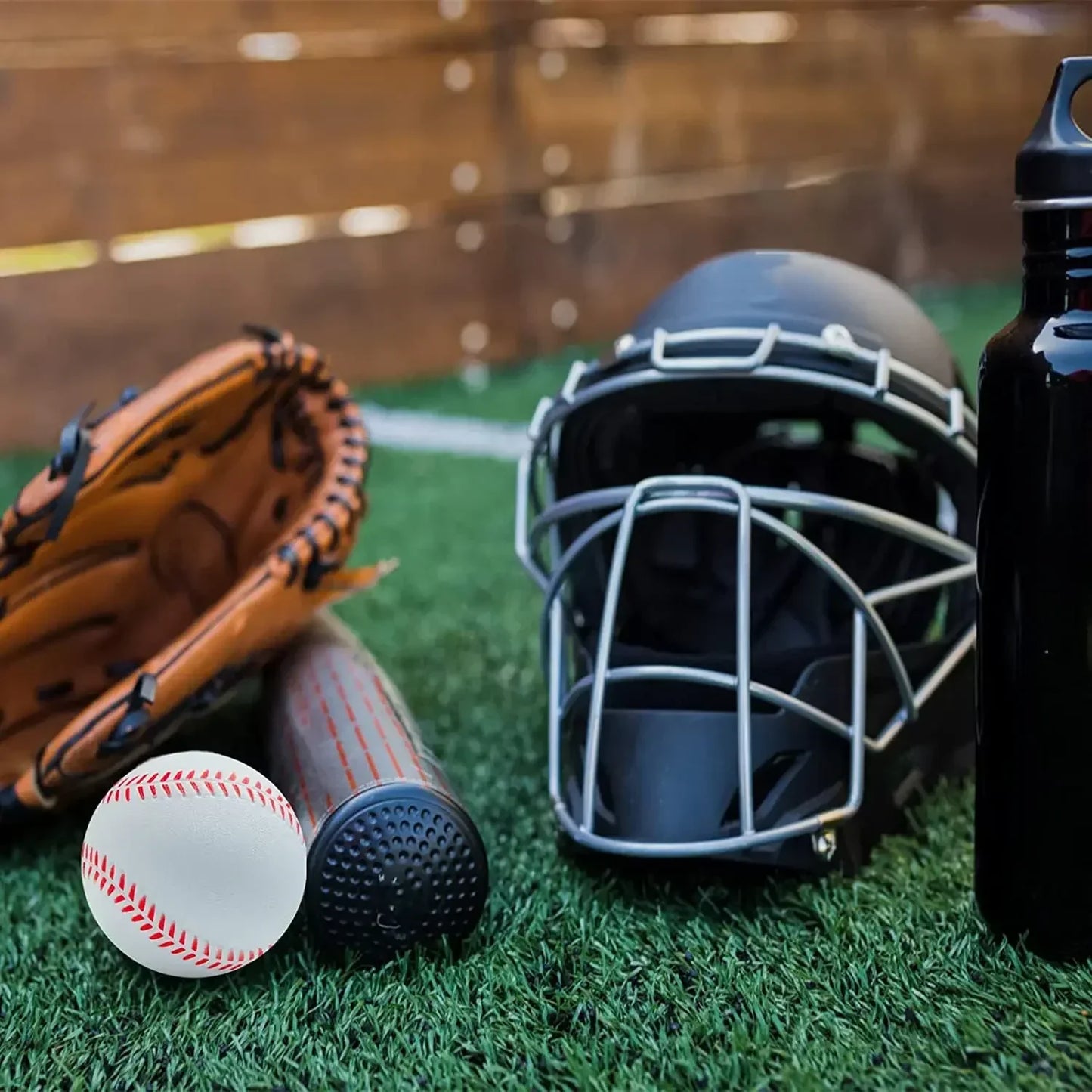 1 pieza de béisbol No. 9 Softbol Hardbol Softbol Craft Ball Productos deportivos Blanco Seguro Niños Hombres Béisbol Deportes Entrenamiento Estándar