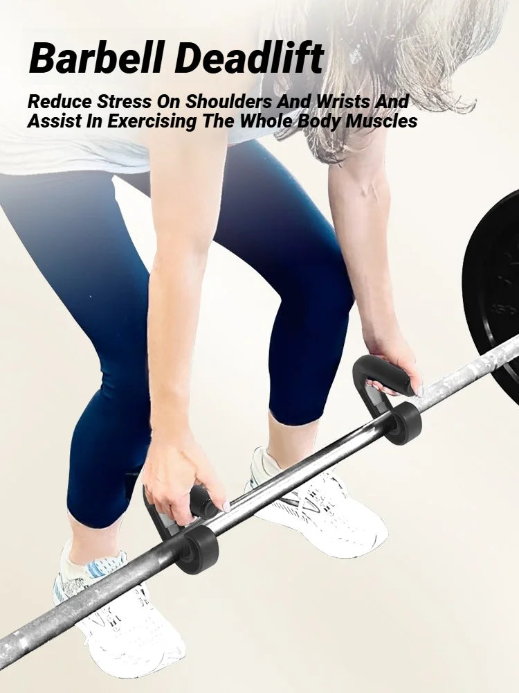 1 Par de Agarraderas Ergonómicas para Dominadas, Gancho Multifuncional para Gimnasio, Agarres Versátiles para Entrenamiento de Fuerza