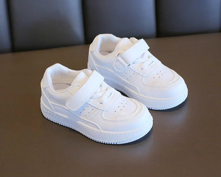 Zapatillas, zapato para niña, primavera Otoño, zapato blanco para niño, zapato informal para correr para niño, zapatillas de suela blanda antideslizantes, tenis para niño, artículo superventas