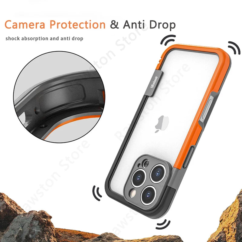 Funda de teléfono con marco de silicona suave a prueba de golpes para iPhone 17 Pro Max 13 14 15 16 Plus NoBack protección contra la disipación de calor cubierta de parachoques