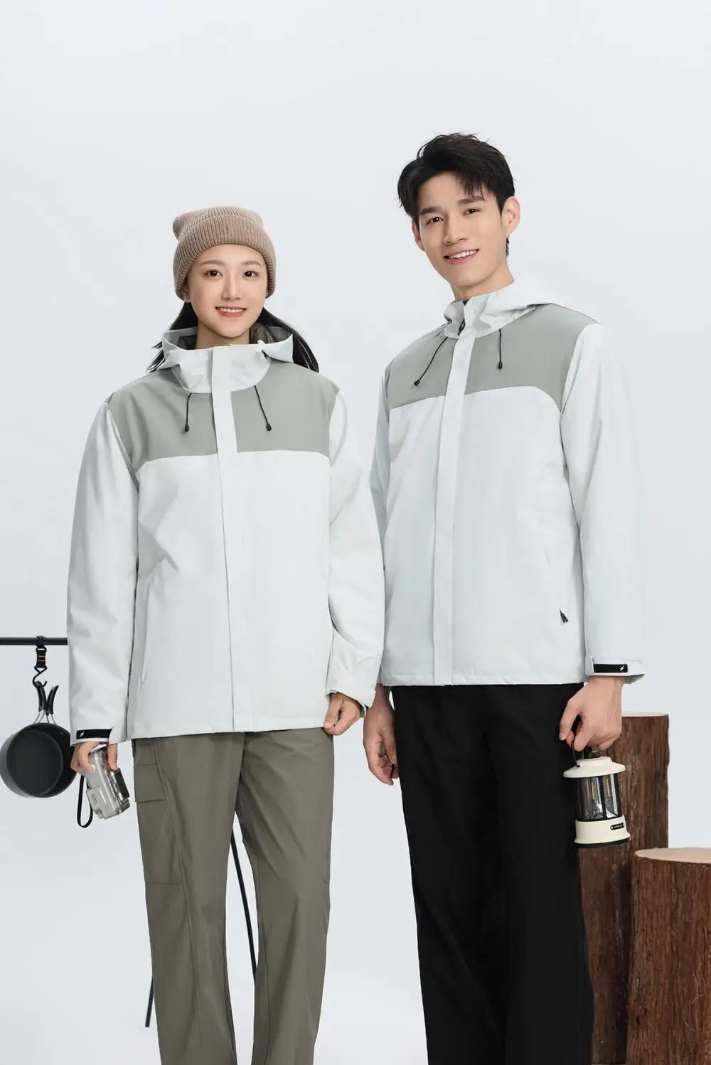 Chaqueta de invierno con calefacción de grafeno, abrigo de esquí impermeable a prueba de viento, Parka de montañismo con aislamiento de algodón, logotipo personalizado gratis