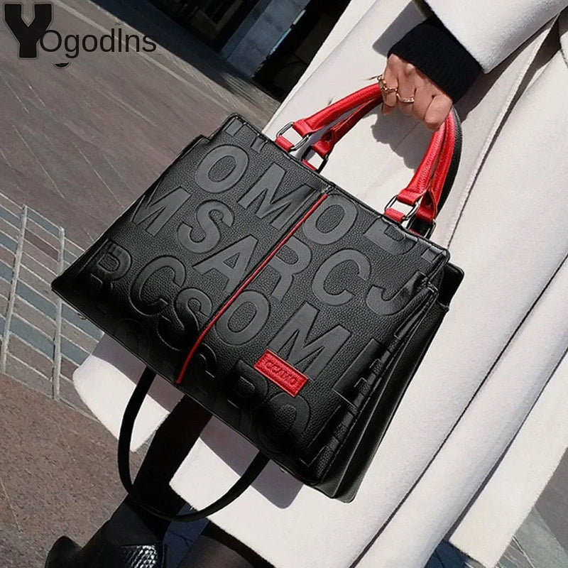 Bolso cruzado informal de cuero PU para mujer, bolso de mano de diseñador de lujo, bolso de hombro de viaje de gran capacidad