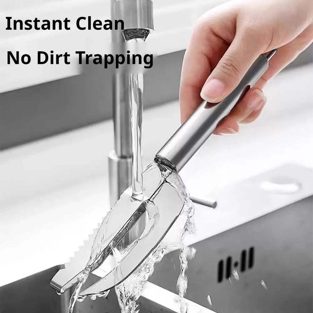 Cepillo 2 en 1 para Pescado, Removedor Rápido de Escamas, Herramienta para Desescamar Pescado, Cuchillo de Pesca, Herramientas de Limpieza, Accesorios de Cocina