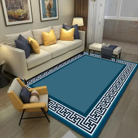 Alfombra moderna y sencilla para el hogar, alfombra para dormitorio, sala de estar, decoración grande para dormitorio, mesas de centro para el hogar, alfombra lavable