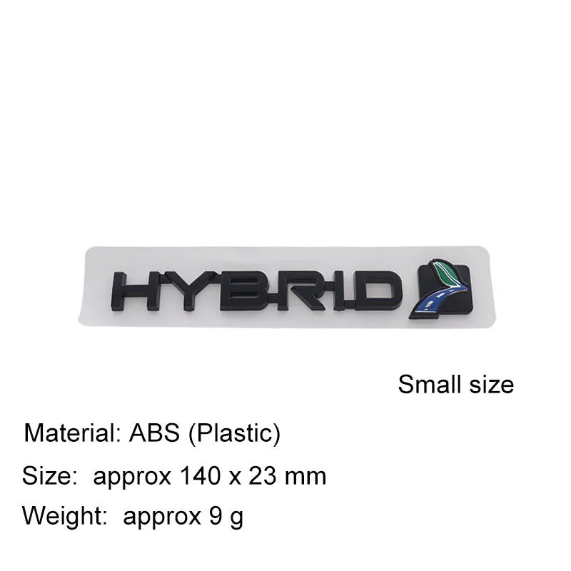 3D Premium hoja ecológica híbrida para Fusion ESCAPE c-max guardabarros de coche maletero capó trasero placa con nombre calcomanía emblema insignia pegatina