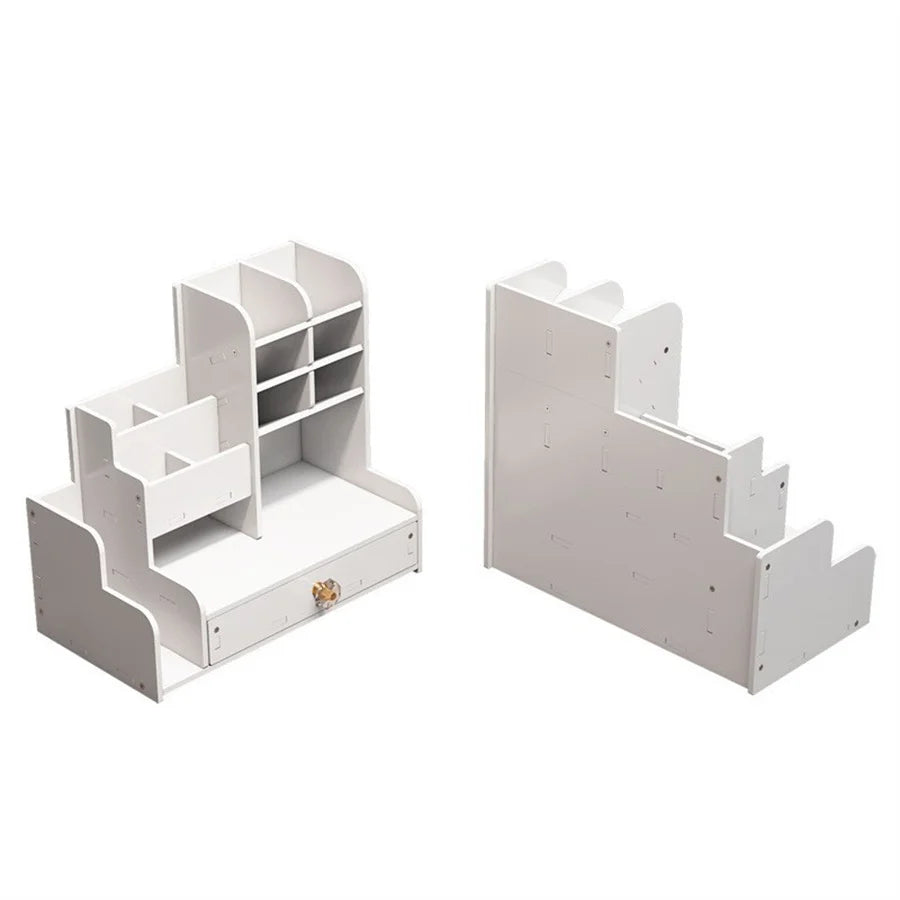 Soporte para bolígrafos de gran capacidad, ahorro de espacio, almacenamiento de suministros de oficina, caja de papelería, suministros escolares para estudiantes, almacenamiento para uso en dormitorio