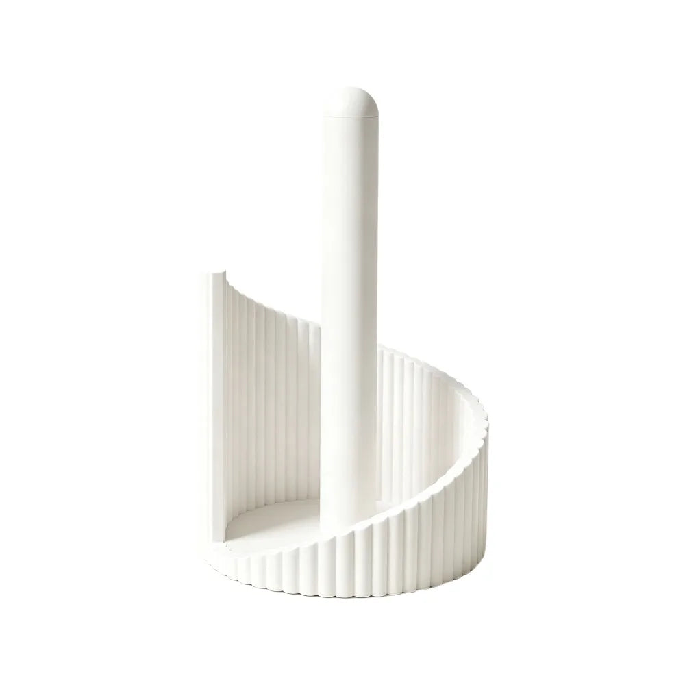 Dispensador de toallas de papel para impresión 3D, de pie, estable, para la cocina, que ahorra espacio y ofrece un sistema sencillo para guardar rollos de papel.