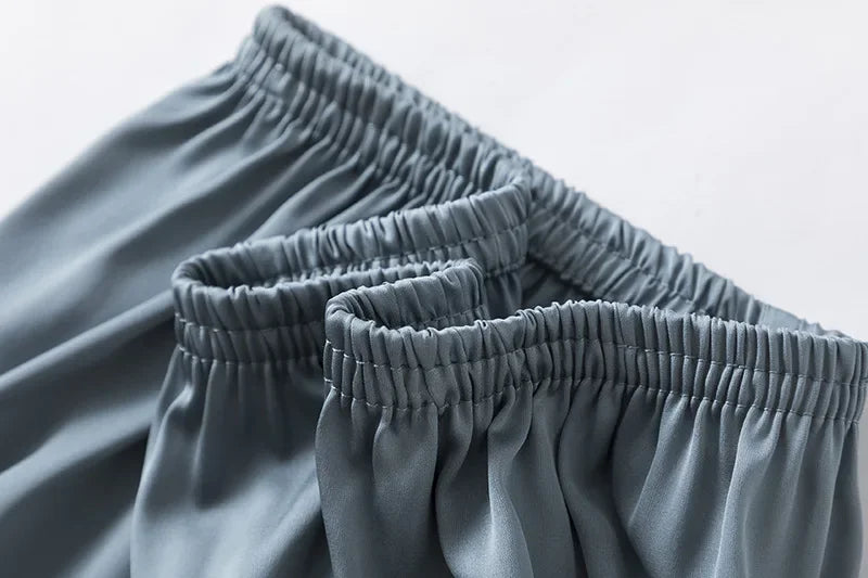 Conjunto de pijama de seda blanca para mujer, bata de boda de 5 piezas, camisón Sexy de encaje, ropa de dormir, Kimono, albornoz, lencería