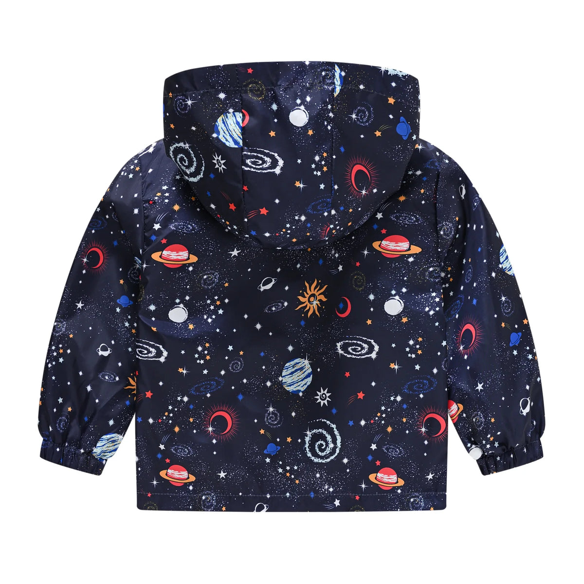 Chaqueta impermeable con capucha para niños y niñas, cortavientos con cremallera y estampado de dinosaurio de dibujos animados, a la moda, novedad
