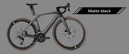 Bicicleta de carretera de carbono de 24 velocidades de alta calidad para senderismo y ciclismo de carretera Di2 fibra de carbono T47 freno de disco R7120 bicicleta de carretera