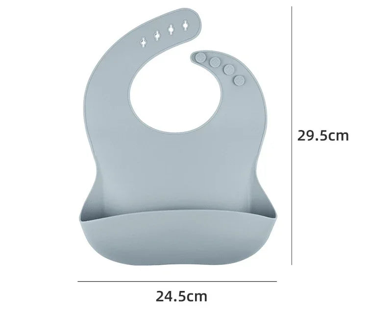 Juego de platos de silicona de grado alimenticio para niños, tazón de alimentación de bebé, plato de succión, taza de paja, cuchara de madera, tenedor, vajilla para niños, platos para niños pequeños