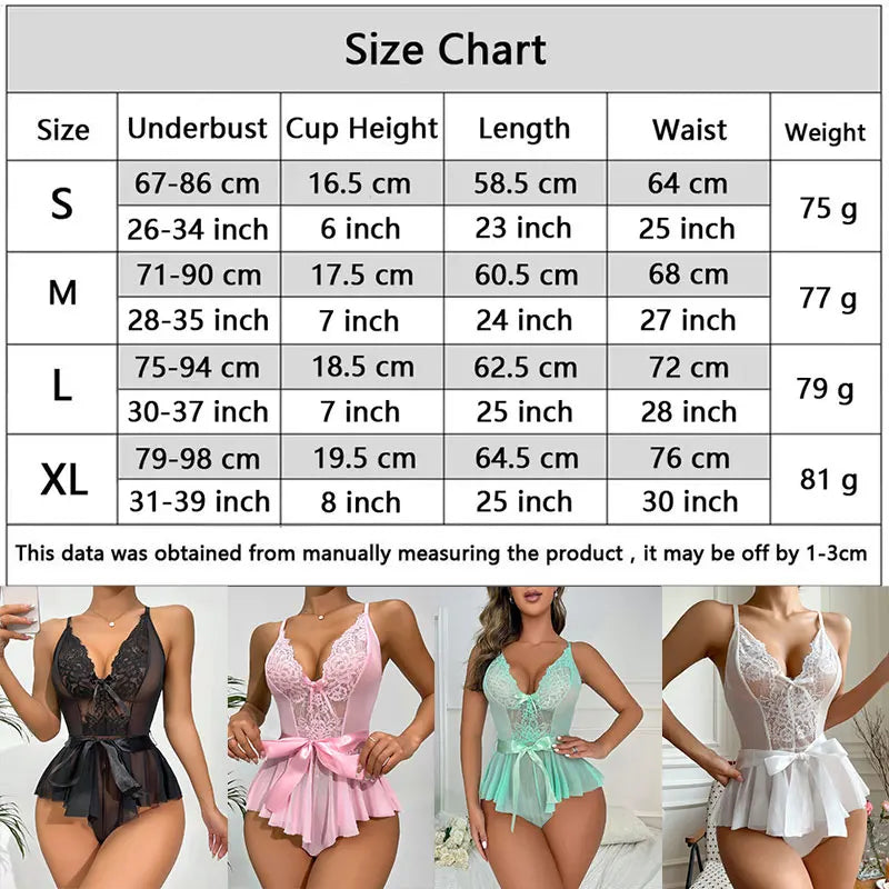 Conjunto de pijama de encaje para mujer, ropa de dormir Sexy, S-XL, cómoda, informal, de verano