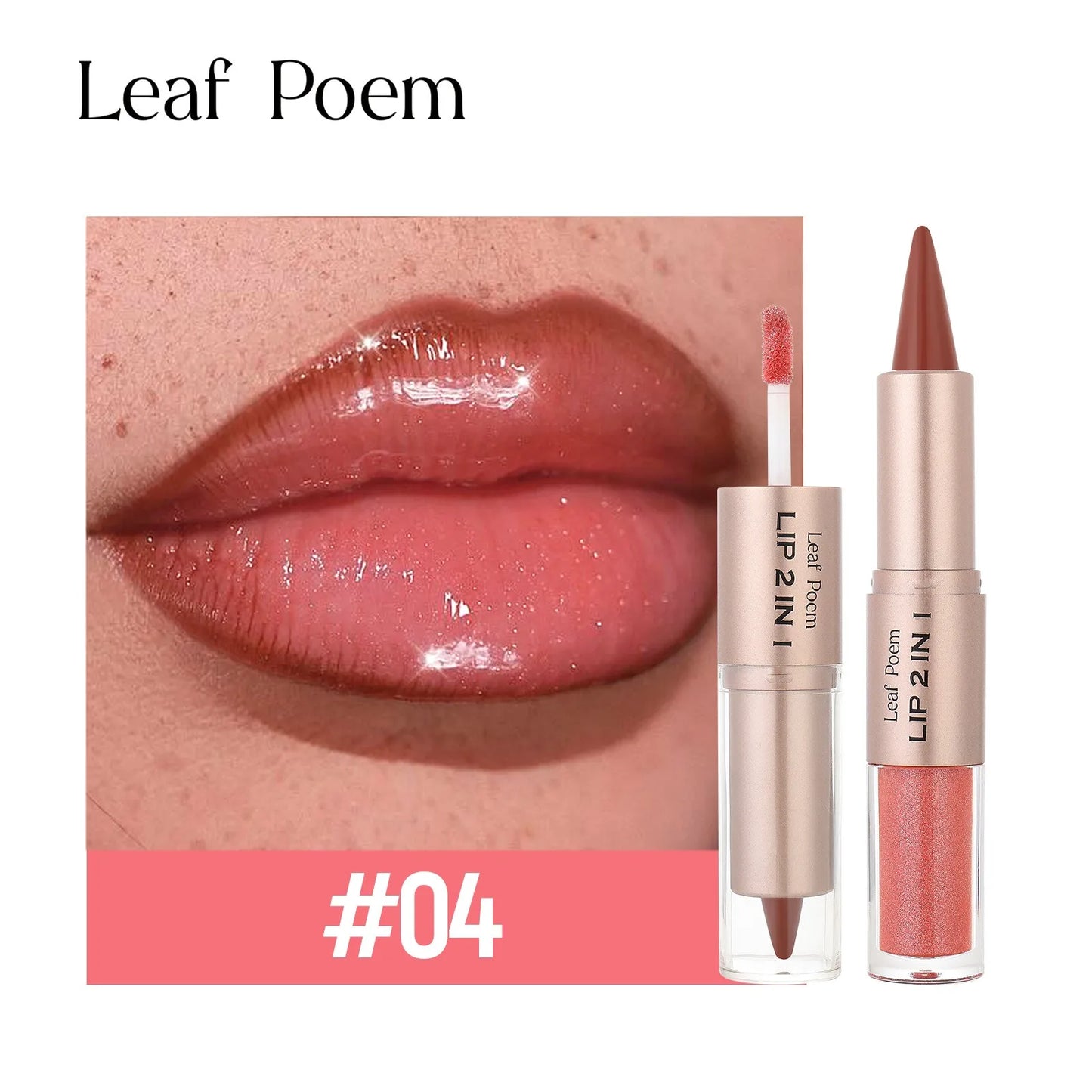 Maquillaje de Labios 2 en 1 Color Rosa Ciruela Oscuro, Delineador de Labios Mate, Brillo Labial Voluminizador con Efecto Espejo, Contorno de Labios Resistente al Agua, Maquillaje No Pegajoso