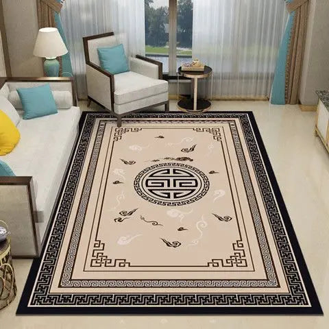 Alfombra moderna y sencilla para el hogar, alfombra para dormitorio, sala de estar, decoración grande para dormitorio, mesas de centro para el hogar, alfombra lavable