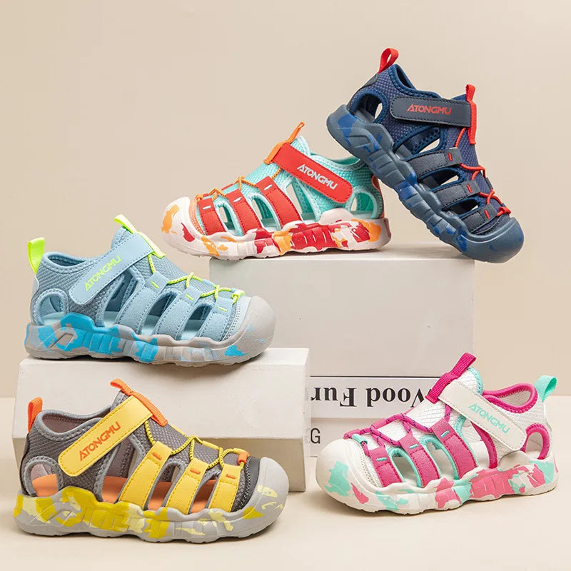 Sandalias Unisex para Niños y Niñas, Modelo 2026, Nuevas Sandalias de Playa para Bebés, Antideslizantes, Cómodas, Versátiles, para la Escuela, Actividades al Aire Libre y en el Agua
