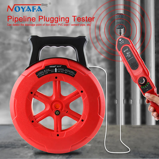Noyafa-Detector de bloqueo de tuberías de hierro, herramienta de diagnóstico, escáner de tuberías, instrumento de plomería de bloqueo, NF-5120/5130