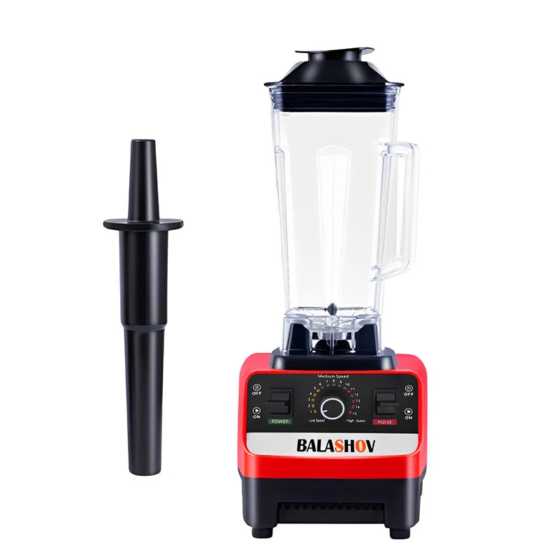 Licuadora comercial de alta potencia, exprimidor de frutas, procesador de alimentos, batidos de hielo, trituradora de jugo, 2000 V, 220 W