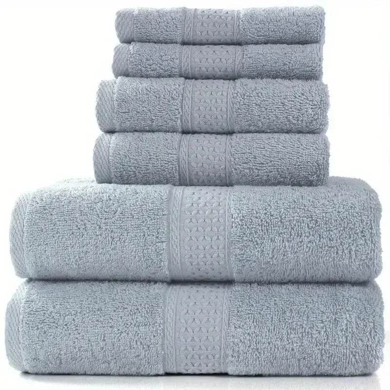 Toalla de Baño, Toallita de Algodón, Toalla de Color Sólido, Suave y Absorbente, Uso Multiusos para Baño de Hotel