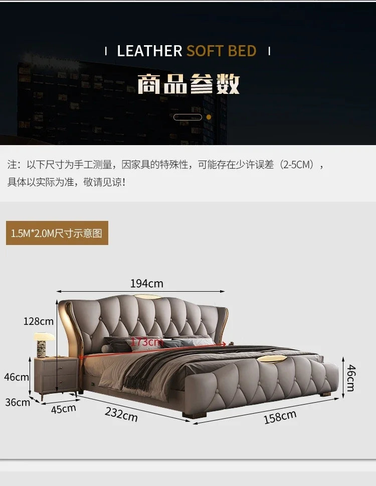 Muebles de dormitorio completos de 180x200cm, juego king, cabeceros dobles, dormitorios matrimoniales, cama queen de tamaño completo, marco de lit