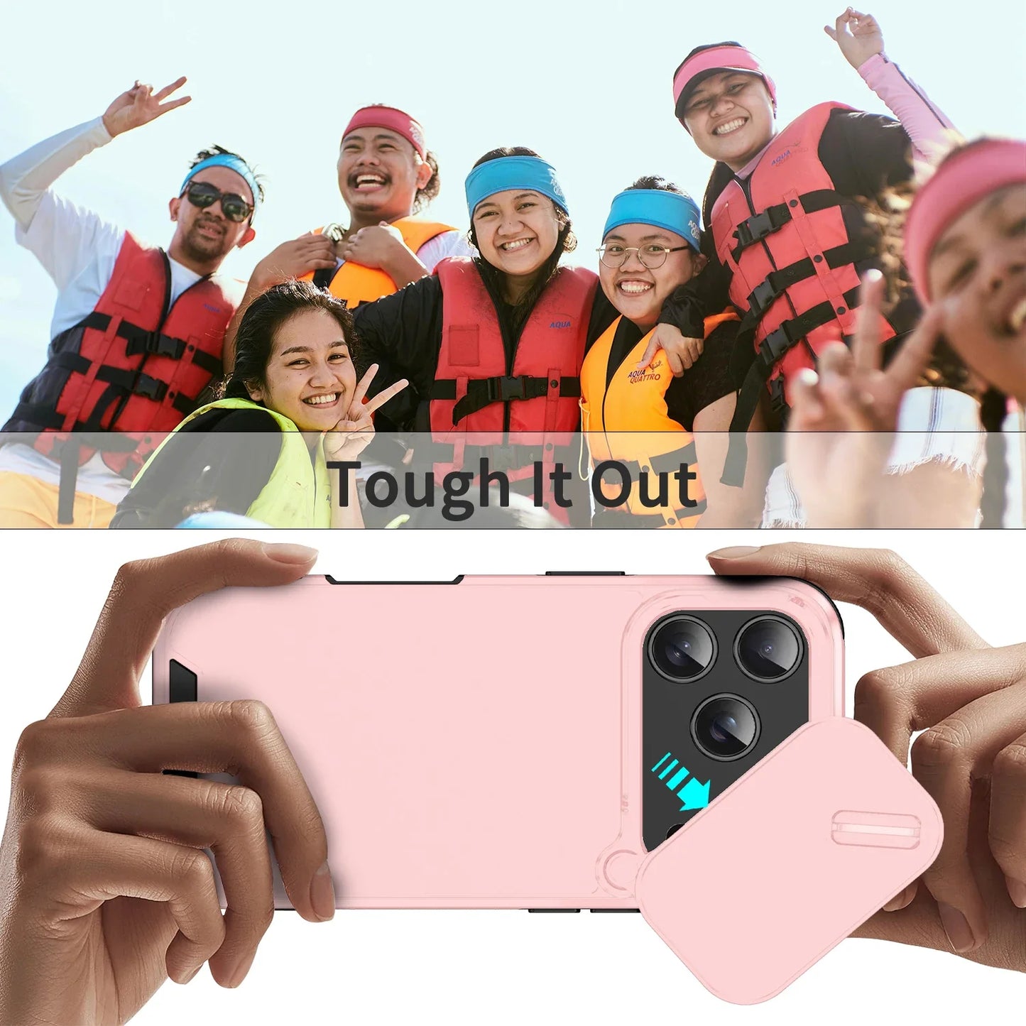Funda anticolisión a prueba de golpes para iPhone 17 Pro Max 17Air 17Pro 16E, fundas protectoras para cámara deslizante para iPhone 17 Air Cover