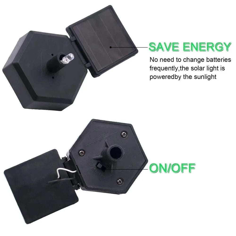 Nuevo 1 Uds. Luces de búho decorativas para exteriores, lámpara de pie para césped con energía Solar, iluminación de paisaje impermeable, camino, linterna LED de animales