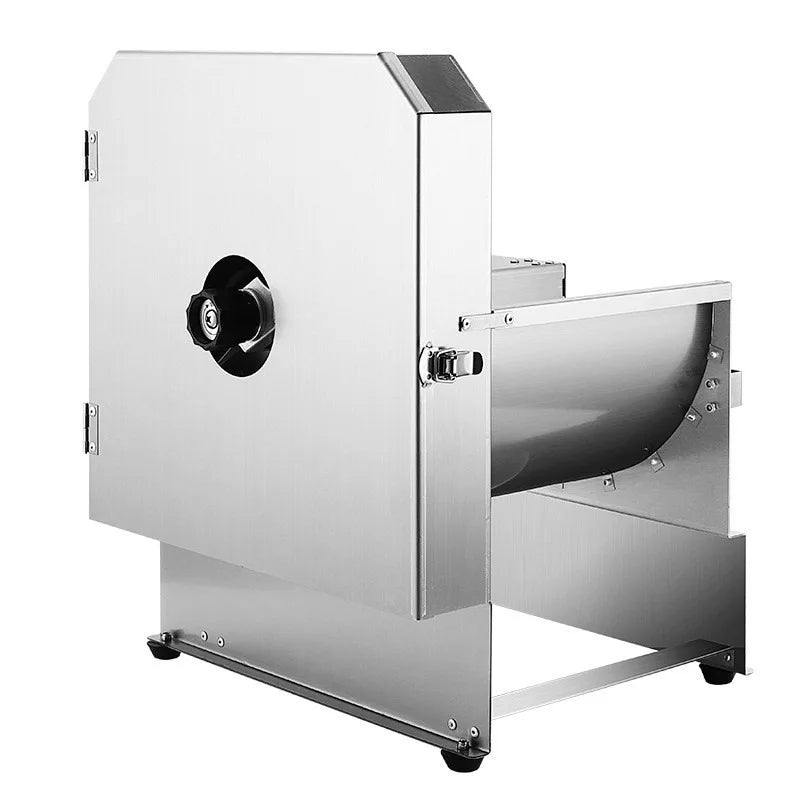 Rebanador de frutas comercial, rebanador eléctrico de acero inoxidable, rebanador multifuncional de patatas y limón y verduras