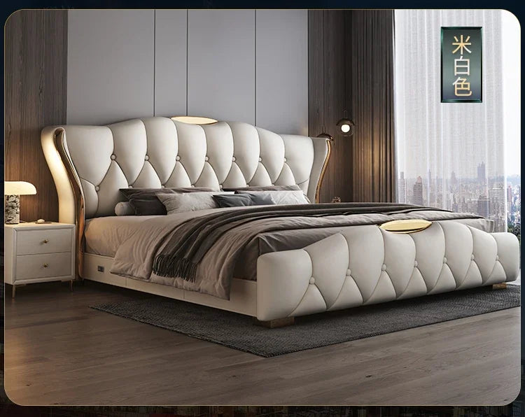 Muebles de dormitorio completos de 180x200cm, juego king, cabeceros dobles, dormitorios matrimoniales, cama queen de tamaño completo, marco de lit