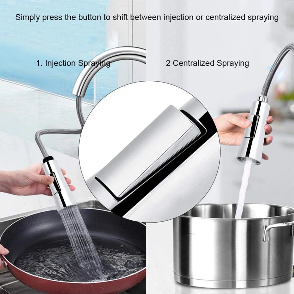 1 grifo, cabezal de ducha, grifo de cocina, cabezal de ducha extraíble, cabezal rociador de agua, mezclador, aireador, productos de baño