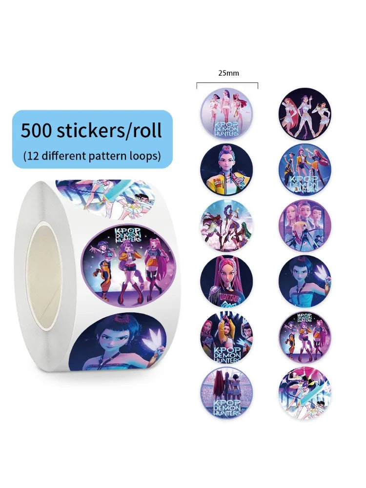 Set de Globos de Aluminio K-Pop para Grupo de Chicas, Números del 1 al 9 y Globos de Estrellas Púrpuras, Adornos para Pastel para Fiestas de Cumpleaños y Accesorios para Fotos