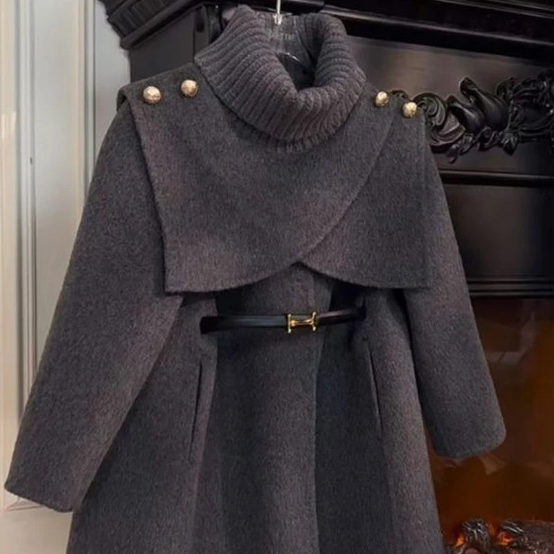 Abrigo De lana para niñas, Ropa para niños, abrigo De moda, abrigo De invierno para niñas, Ropa De invierno para niñas, chaquetas De invierno, Ropa De Niña