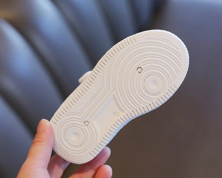 Zapatillas, zapato para niña, primavera Otoño, zapato blanco para niño, zapato informal para correr para niño, zapatillas de suela blanda antideslizantes, tenis para niño, artículo superventas