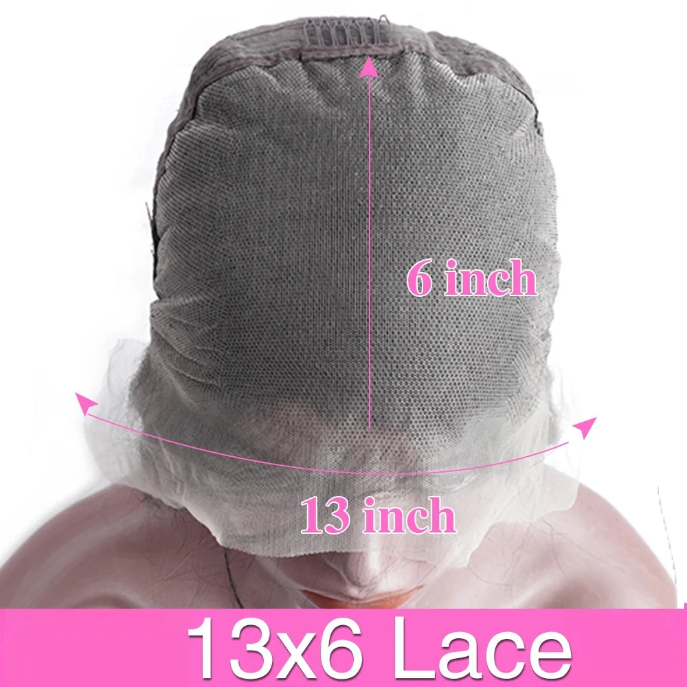 Peluca de cabello humano Frontal de encaje HD 13x6 de onda profunda 200 de densidad rizado de agua transparente 360 pelucas delanteras de encaje completo para mujeres 30 40 pulgadas