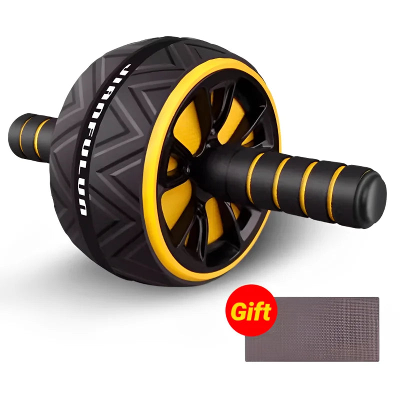 Rueda de rodillo Ab para entrenamiento central de Abs, equipo de Fitness antideslizante para gimnasio en casa, ejercicio de entrenamiento Abdominal para hombres y mujeres