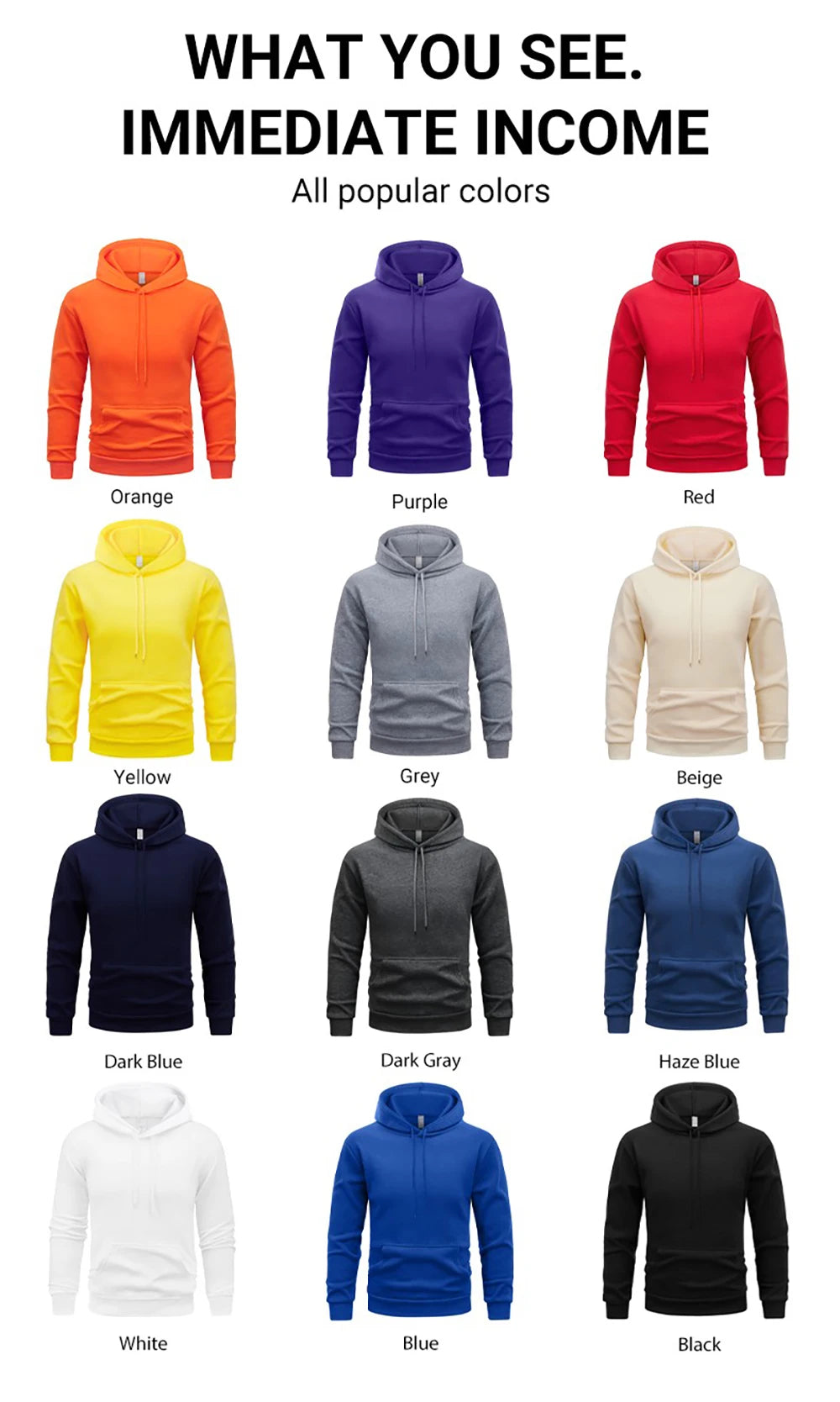 Hawkins High School 1983 estampado hombres Sudadera con capucha otoño bolsillo ropa deportiva suelta polar jersey 14 colores Unisex Simple manga larga