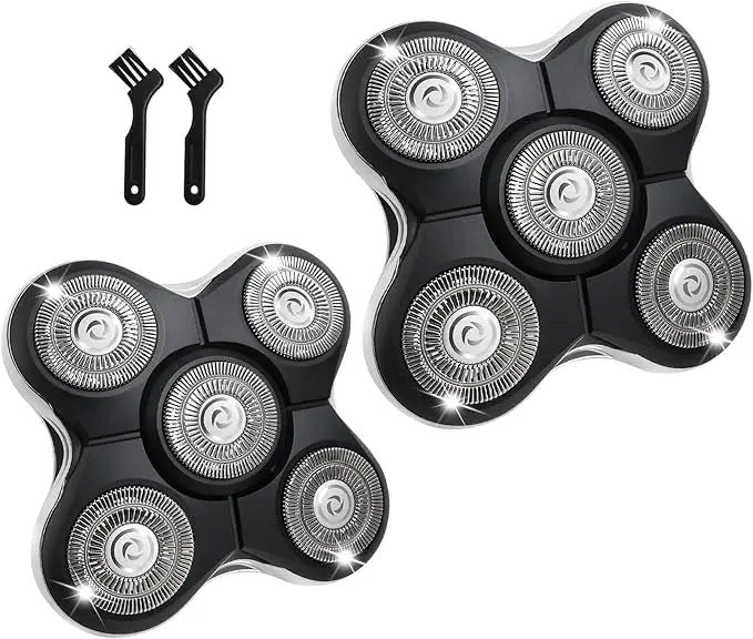 1/2/3 cabezales de repuesto para afeitadora compatibles con Balder XR7000/XR1500/XR5, modelo de afeitadora eléctrica para hombres calvos