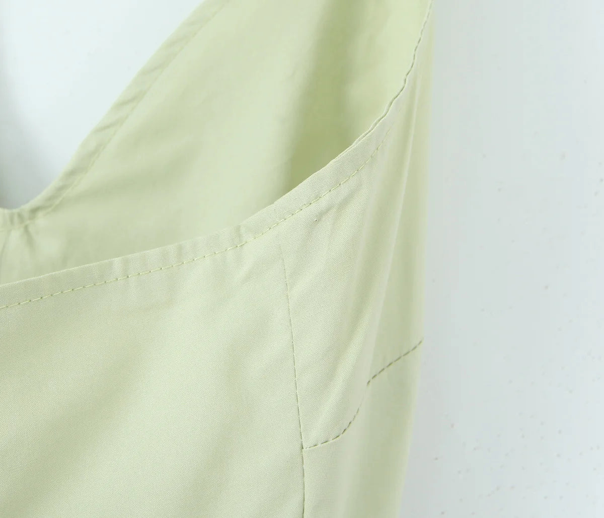 YENKYE-vestido Sexy con espalda descubierta para mujer, vestido verde elegante con cuello Halter, cintura baja, corte en A, Midi, vestidos de fiesta de noche de verano, bata de algodón