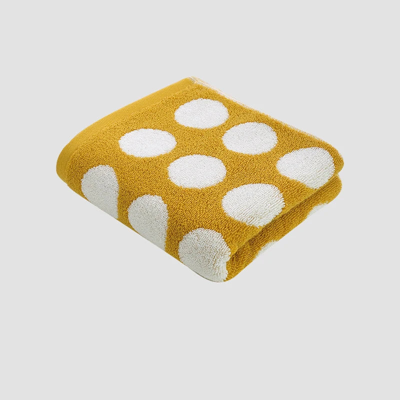 Toalla de algodón Retro con diseño de corazón a rayas y estrellas, toalla suave para la cara, toallas de mano gruesas súper absorbentes para baño, niños y adultos
