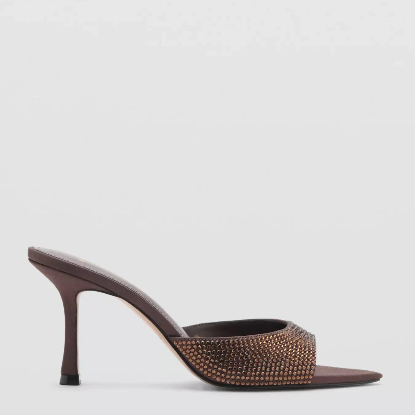 Sandalias de Tacón Alto para Mujer, Primavera-Verano 2026, Nuevas Sandalias Elegantes de Cuero Pintado, Sandalias de Tacón Alto para Uso en Exteriores