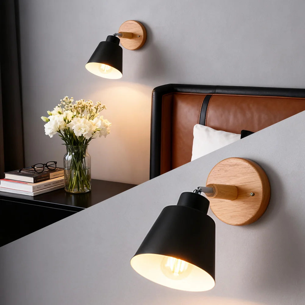 Lámpara LED de escritorio E27, lámparas de mesa con Base, bombilla reemplazable, luz de noche para habitación, dormitorio, oficina, estudio, iluminación de lectura