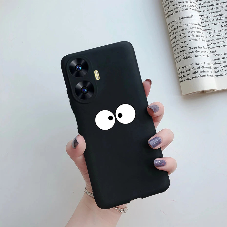 Funda de teléfono para Realme C55, Funda RMX3710, Funda trasera de silicona suave con dibujos animados bonitos para Realme C55 RealmeC55 Funda C 55 Coque