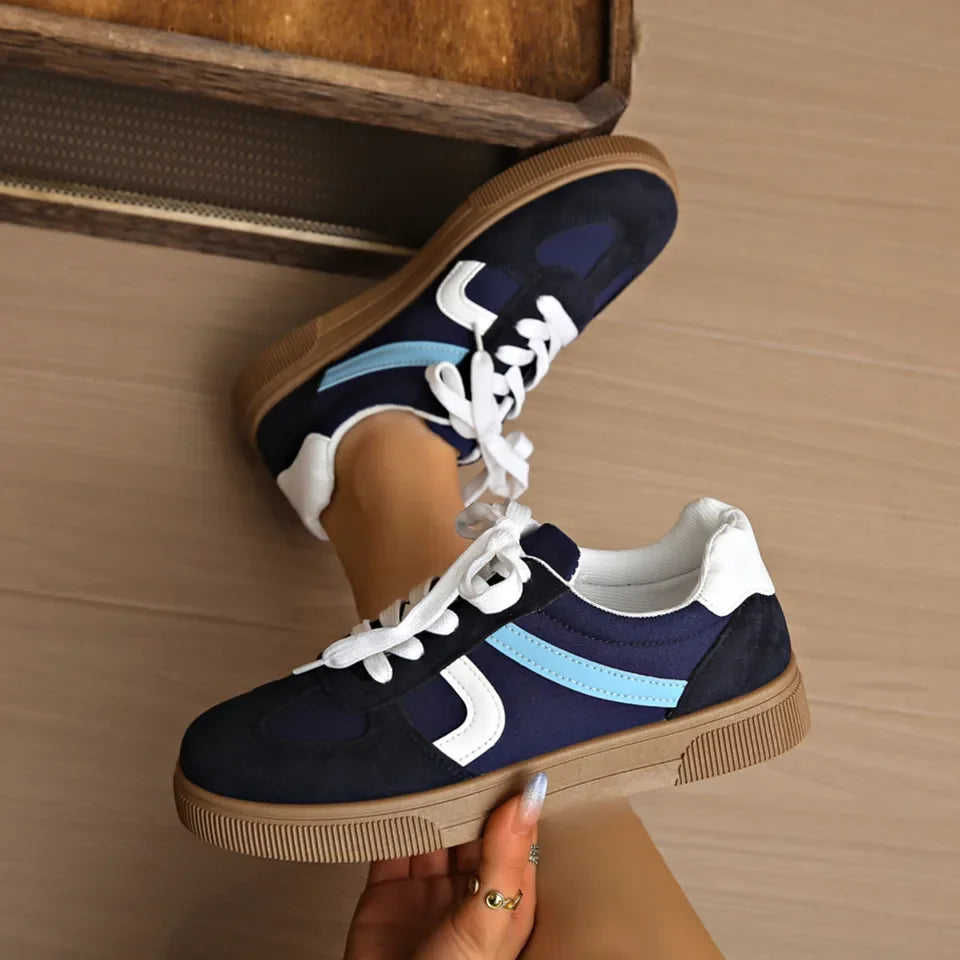 Zapatillas Deportivas Planas para Mujer, Oferta, Colores Variados, Primavera Otoño, Nuevo Estilo, Casuales, para Estudiantes, Suela de Goma