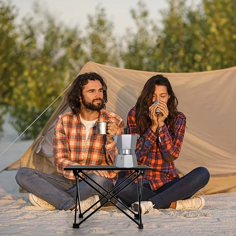 Mesa Plegable Compacta para Exteriores, Mesa de Camping Portátil, Mini Mesa de Picnic para Playa, Equipo Ligero y Portátil, Mesa Pequeña para Exteriores