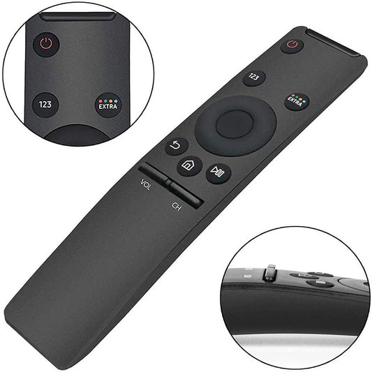 Control remoto por voz Universal para Samsung Smart TV, mando a distancia de repuesto LED QLED 4K 8K Crystal UHD HDR curvo para televisores Samsung